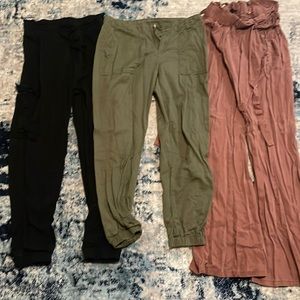 Set of three pants s/m